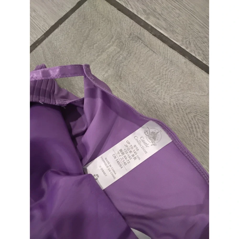 Disney Castle Collection Ariel Mermaid Costume Dress Purple Teal Girls Size 9/10 - Picture 3 of 4